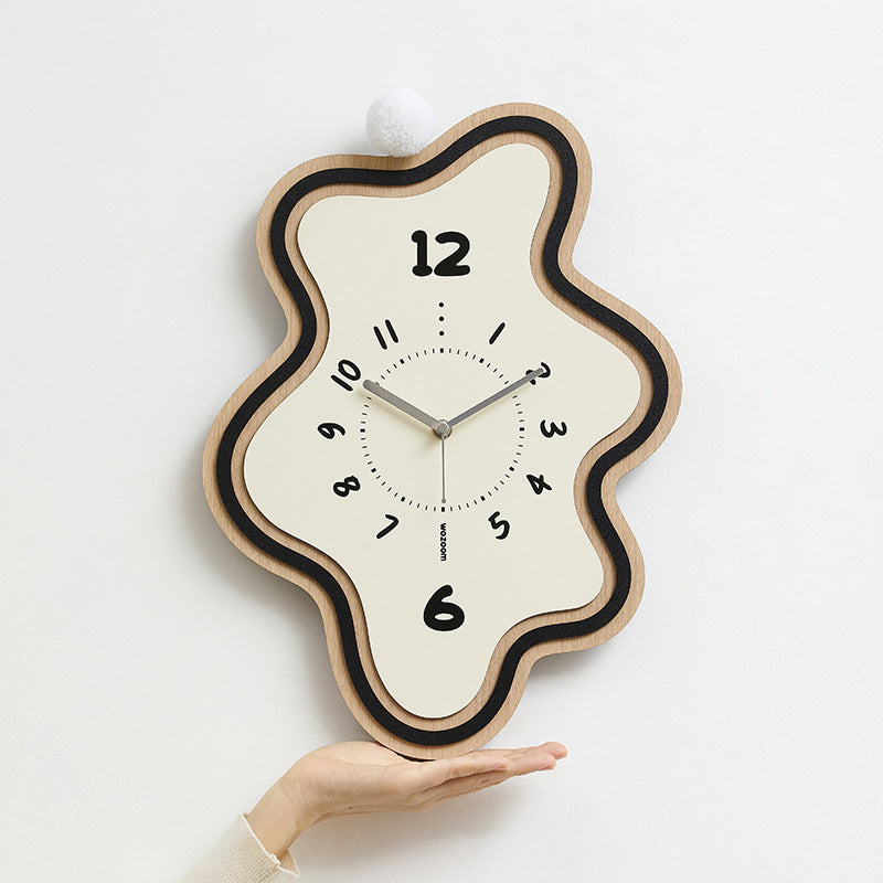 Skorter | Creative irregular wall decoration Silent Clock