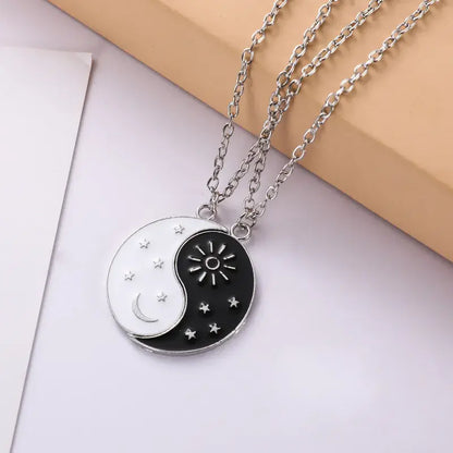 Skorter | I love you Best Friends / Couple Necklace Jewelry Puzzle Necklace