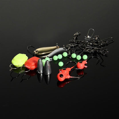Skorter | 101 PCS Fishing Bait Lure Kit Fishing Tackle (Green)