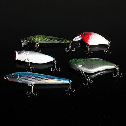 Skorter | 101 PCS Fishing Bait Lure Kit Fishing Tackle (Green)