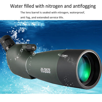 Skorter | Maifeng 25-75x70 Professional High Definition High Times Outdoor Zoom Monocular Astronomical Telescope