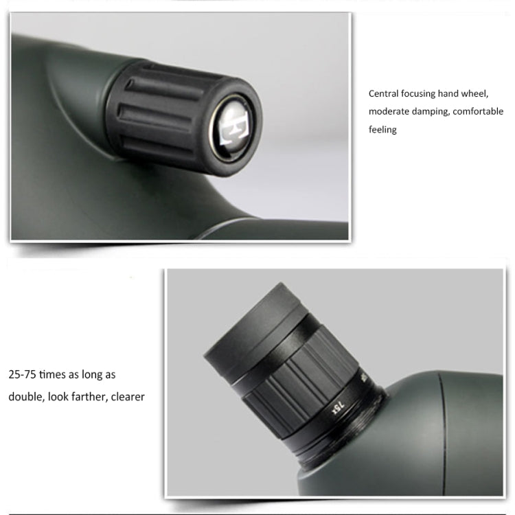 Skorter | Maifeng 25-75x70 Professional High Definition High Times Outdoor Zoom Monocular Astronomical Telescope