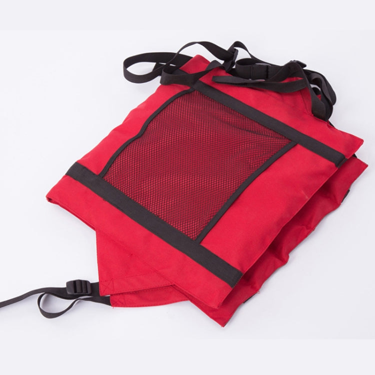 Skorter | Outdoor Folding Seat Cushion With Backrest, Size: 78*40*2cm(Red)
