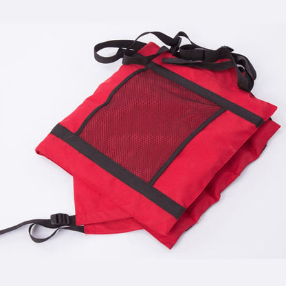Skorter | Outdoor Folding Seat Cushion With Backrest, Size: 78*40*2cm(Red)