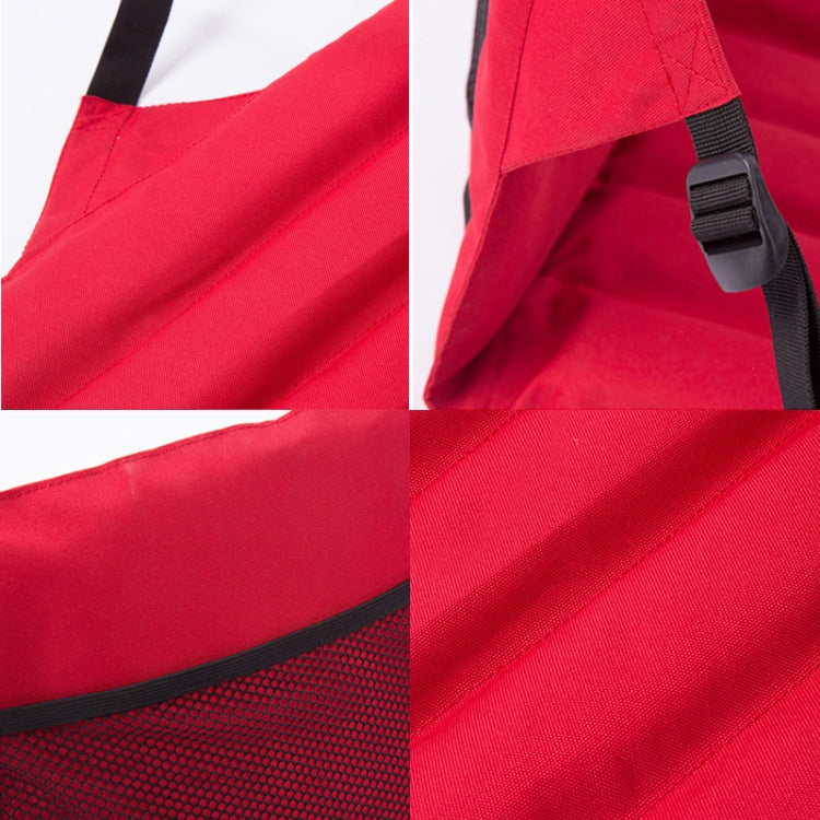 Skorter | Outdoor Folding Seat Cushion With Backrest, Size: 78*40*2cm(Red)