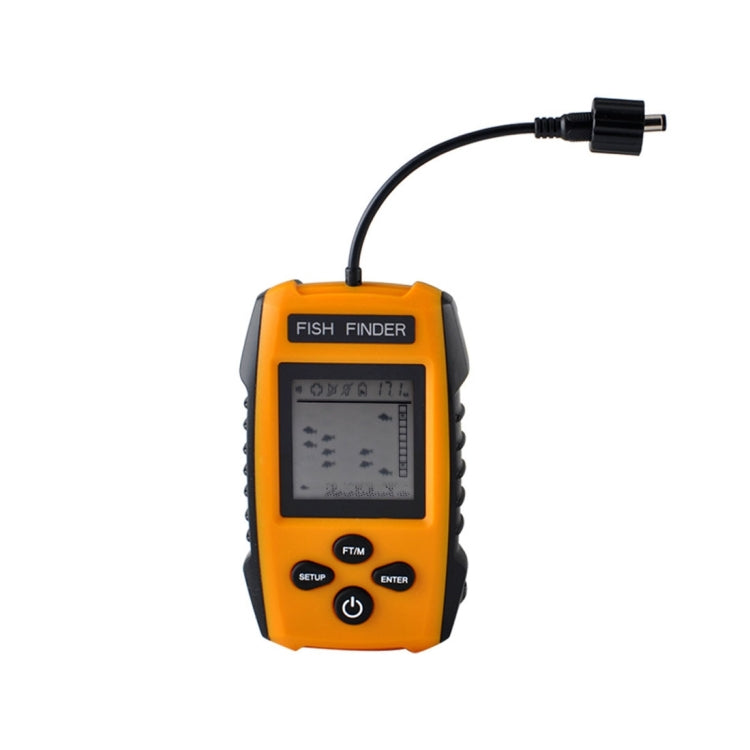 Skorter | Portable Wired Fish Finder with Sonar Sensor Transducer and LCD Display