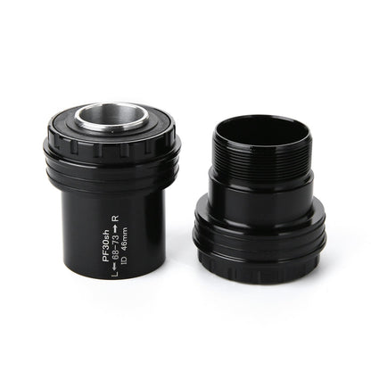 Skorter | PF30 Press Fit Style Bottom Bracket Fits 68-73mm for SHIMANO / SRAM / Prowheel Mountain Bike(Black)