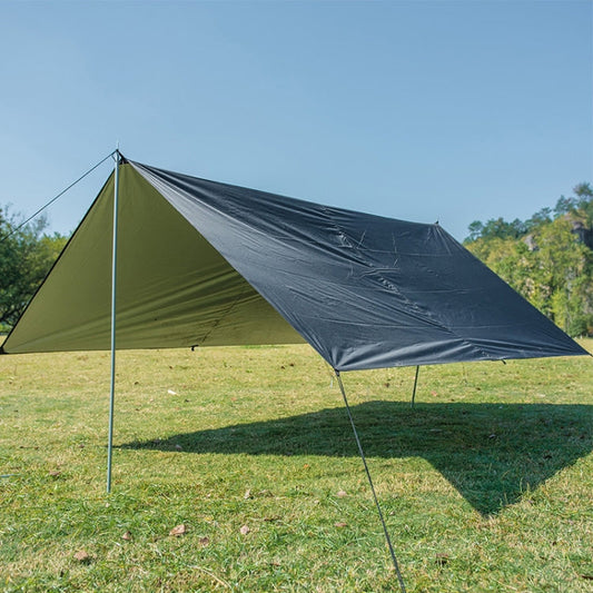 Skorter | Multi-function Outdoor Waterproof Sunscreen Beach Awning Tent Sun Shelter Pergola (Black)