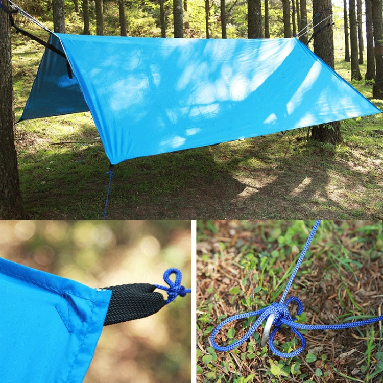 Skorter | Multi-function Outdoor Waterproof Sunscreen Beach Awning Tent Sun Shelter Pergola (Blue)