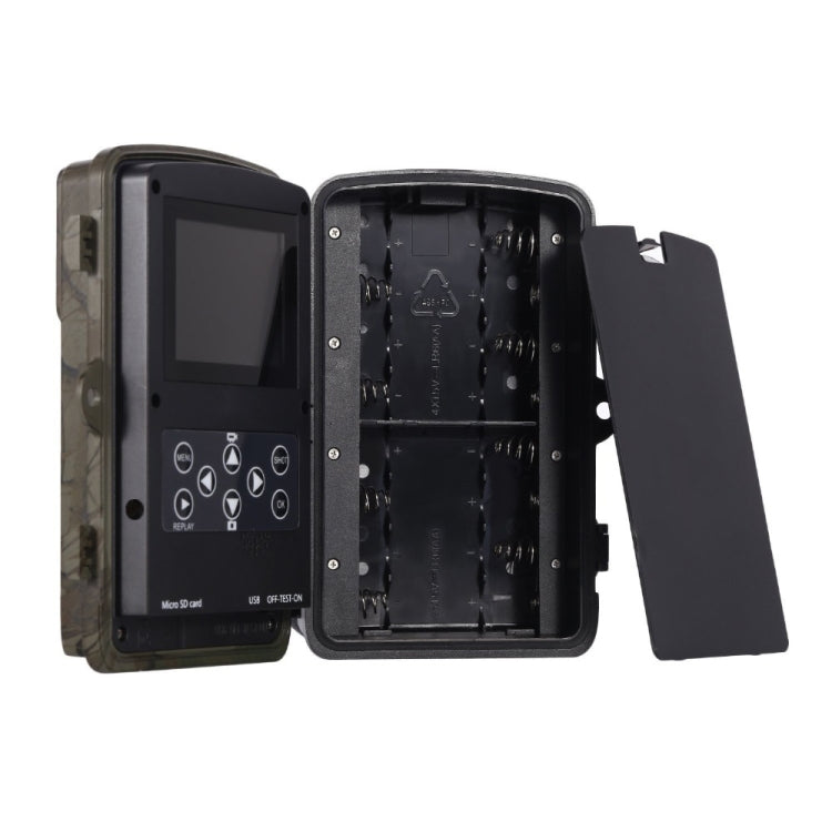 Skorter | HC801A 8MP Waterproof IP65 IR Night Vision Security Hunting Trail Camera, Novatek 96650 Program, 120 Degree Wide Angle, 110 Degree PIR Sensing Angle