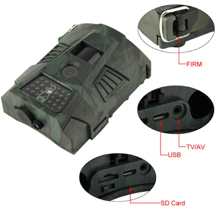 Skorter | HT-001 1MP IP54 Waterproof IR Night Vision Security Hunting Trail Camera, Novatek96220 Program, 120 Degree Wide Angle, 100 Degree PIR Sensing Angle