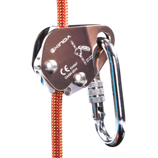 Skorter | XINDA EN567 Outdoor Rock Climbing Aerial Work Anti-fall Rope Gripper for 8-13mm Diameter Rope