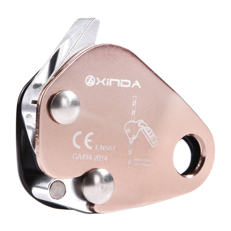 Skorter | XINDA EN567 Outdoor Rock Climbing Aerial Work Anti-fall Rope Gripper for 8-13mm Diameter Rope