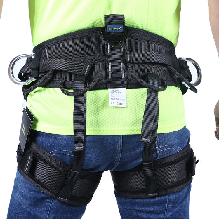 Skorter | XINDA XDA9519 Outdoor Polyester High-strength Wire Downhill Seat Belt for Climbing Trees(Blue)