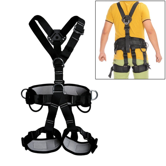 Skorter | XINDA XD-6503 Outdoor Rock Climbing Polyester High-strength Wire Downhill Whole Body Safety Belt