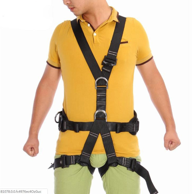 Skorter | XINDA XD-6503 Outdoor Rock Climbing Polyester High-strength Wire Downhill Whole Body Safety Belt