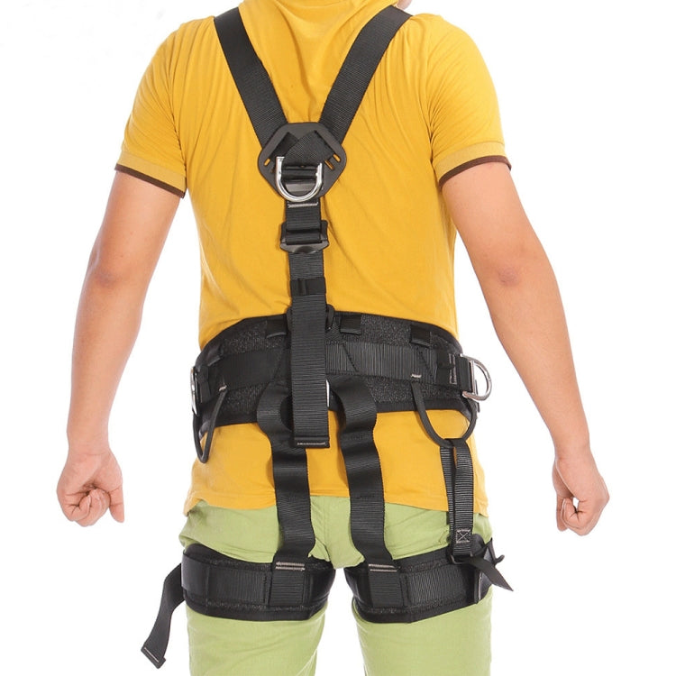 Skorter | XINDA XD-6503 Outdoor Rock Climbing Polyester High-strength Wire Downhill Whole Body Safety Belt