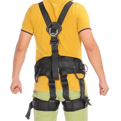 Skorter | XINDA XD-6503 Outdoor Rock Climbing Polyester High-strength Wire Downhill Whole Body Safety Belt