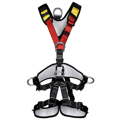 Skorter | XINDA XDA9516 Outdoor Rock Climbing Polyester High-strength Wire Adjustable Downhill Whole Body Safety Belt