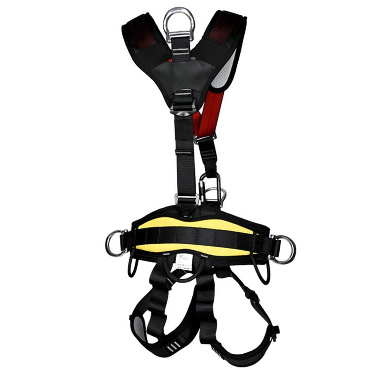 Skorter | XINDA XDA9516 Outdoor Rock Climbing Polyester High-strength Wire Adjustable Downhill Whole Body Safety Belt