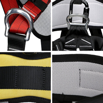 Skorter | XINDA XDA9516 Outdoor Rock Climbing Polyester High-strength Wire Adjustable Downhill Whole Body Safety Belt