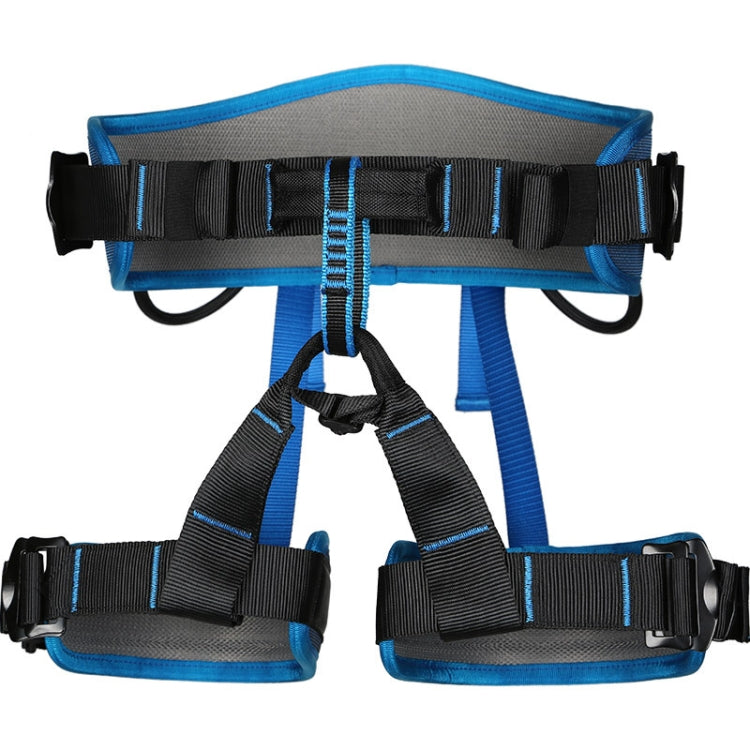 Skorter | XINDA XDA9516 Outdoor Rock Climbing Polyester High-strength Wire Adjustable Downhill Whole Body Safety Belt(Blue)
