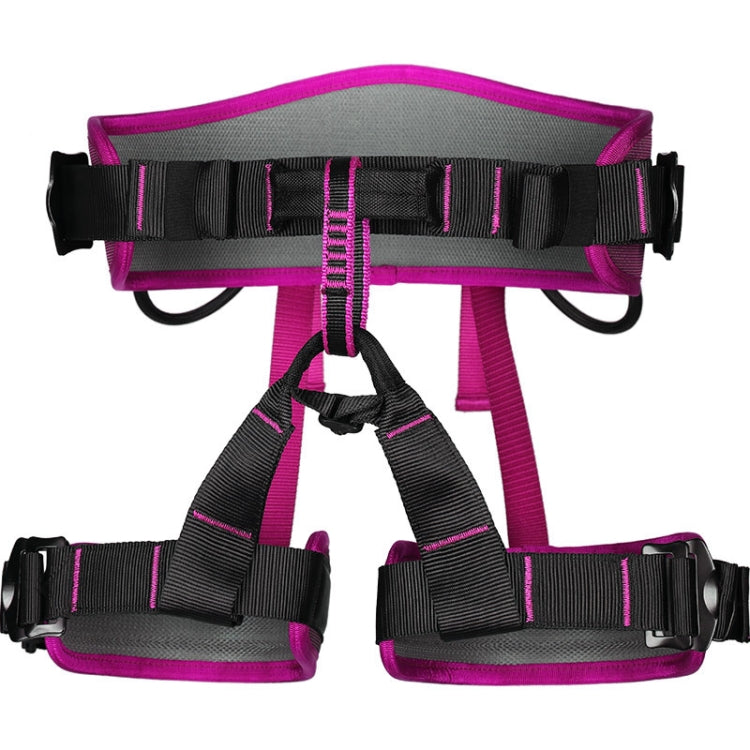 Skorter | XINDA XDA9516 Outdoor Rock Climbing Polyester High-strength Wire Adjustable Downhill Whole Body Safety Belt(Red)