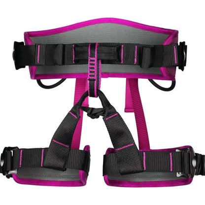 Skorter | XINDA XDA9516 Outdoor Rock Climbing Polyester High-strength Wire Adjustable Downhill Whole Body Safety Belt(Red)