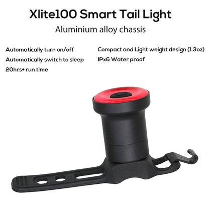 Skorter | XLITE100- ETA100 IPX-6 Detachable USB Rechargeable Intelligent Sensor Brake Taillight Sit Pole Model