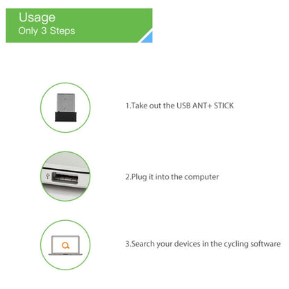 Skorter | Mini ANT+ USB Stick Adapter Cycling Bicycle Speed Sensor
