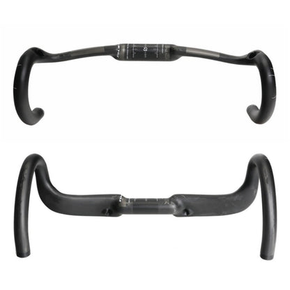 Skorter | TOSEEK UD Carbon Fiber Texture Road Bike Handlebar, Size: 440mm (UD Matte)