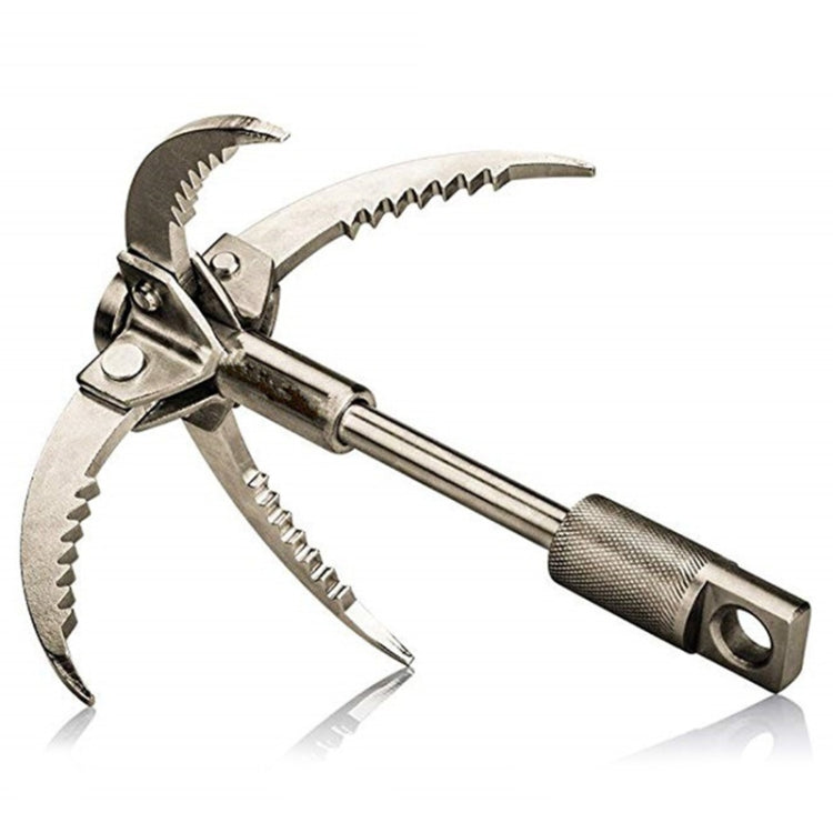 Skorter | KS042 Outdoor Sporting Wilderness Survival Carabiner Grappling Folding Three Paws Hook Ice Rock Mountain Climbing Tool