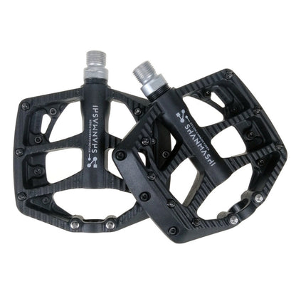 Skorter | SHANMASHI NP-1 1Pair Nylon Carbon Fiber Pedal Non-slip Comfortable Foot Pedal (Black)