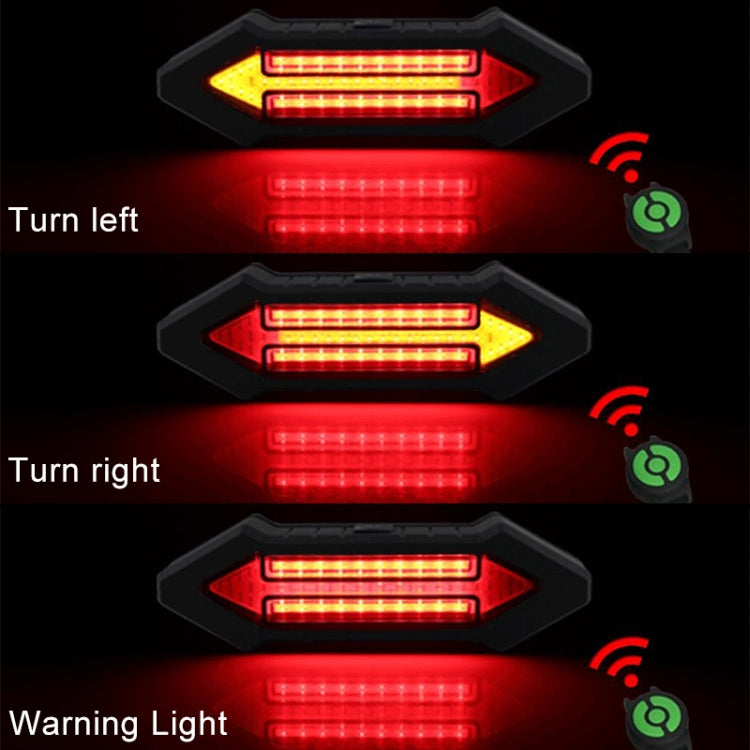 Skorter | Bicycle Rear Light Intelligent Wireless Remote Control Flashing Light Warning Light