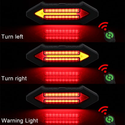 Skorter | Bicycle Rear Light Intelligent Wireless Remote Control Flashing Light Warning Light