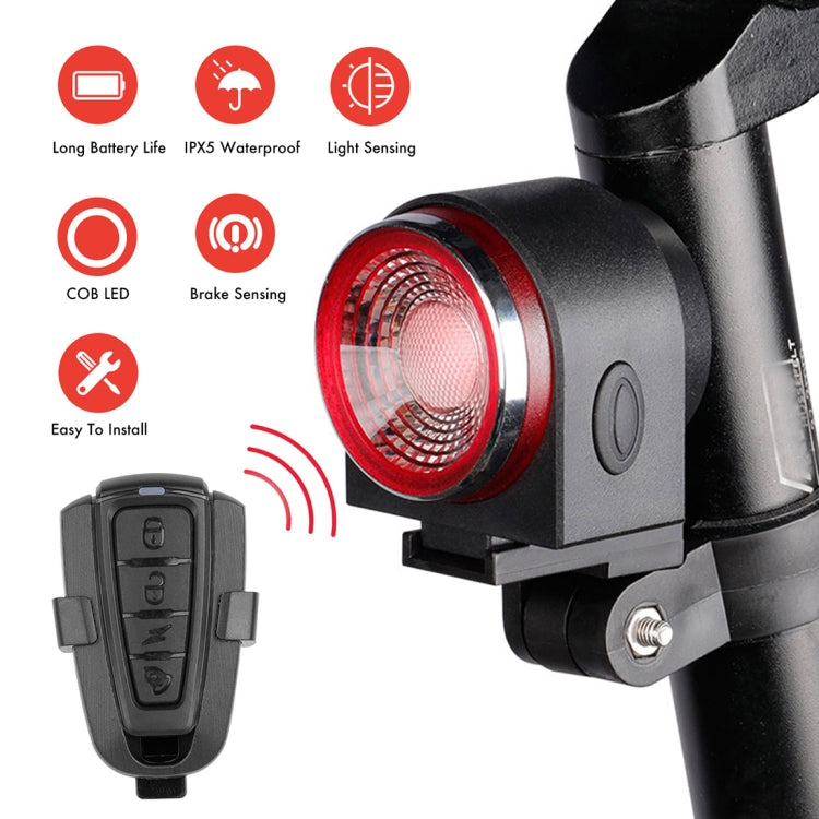 Skorter | Antusi A8 Portable Rechargeable Rear Light Wireless Theft Alarm