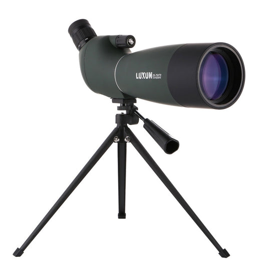 Skorter | LUXUN 25-75x70 Outdoor High-definition Night Vision Bird Watching Astronomical Telescope(Dark Green)