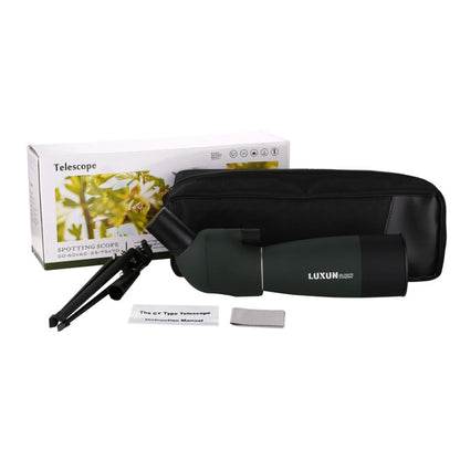 Skorter | LUXUN 25-75x70 Outdoor High-definition Night Vision Bird Watching Astronomical Telescope(Dark Green)