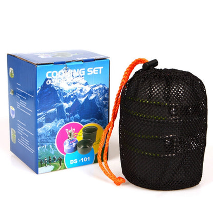 Skorter | DS-101 Portable Outdoor Camping Cooking Set Picnic Boiler Cookware Combination (Black)