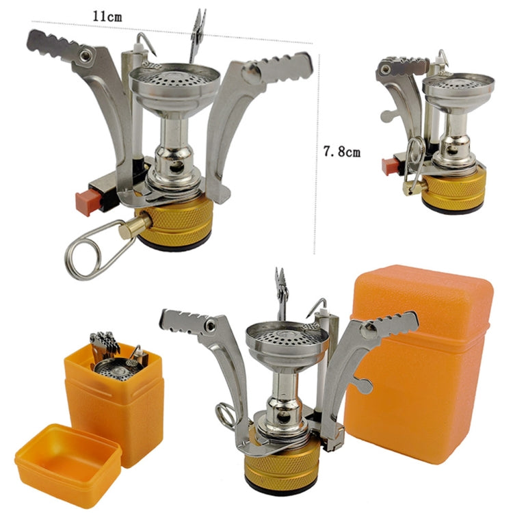 Skorter | DS-101 Portable Outdoor Camping Cooking Set Picnic Boiler Cookware Combination (Orange)