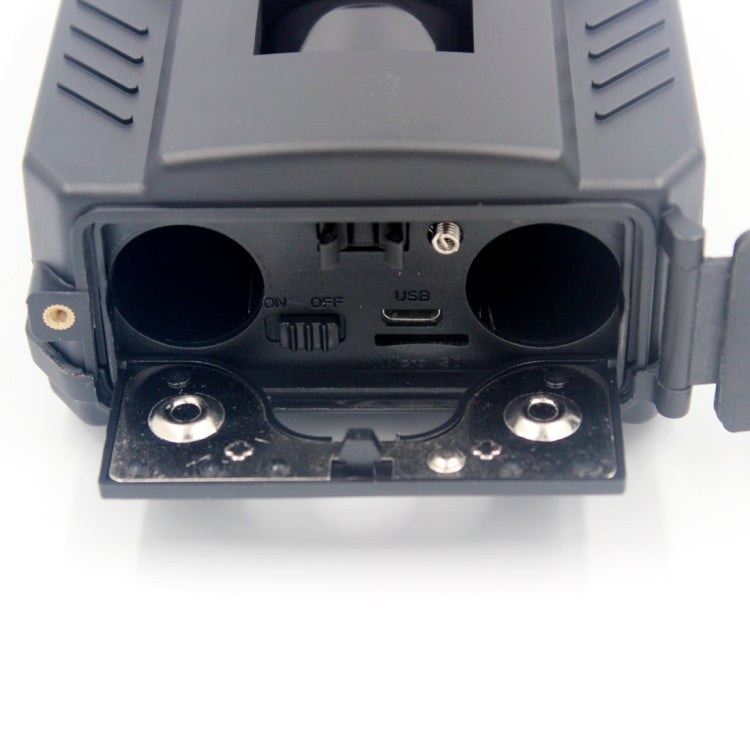 Skorter | PR-200B 120 Degrees Wide Angle Lens IP56 Waterproof  12MP 1080P HD Infrared Hunting Trail Camera, Support TF Card, PIR Distance: 10-15m (Black)