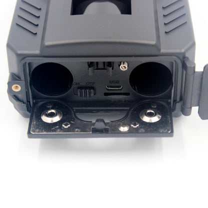 Skorter | PR-200B 120 Degrees Wide Angle Lens IP56 Waterproof  12MP 1080P HD Infrared Hunting Trail Camera, Support TF Card, PIR Distance: 10-15m (Black)