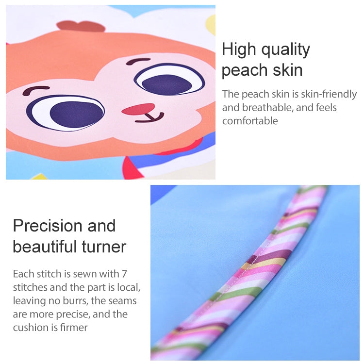 Skorter | Children Cartoon Floor Mat Indoor Toy Tent Cotton Pad Crawling Mat, Diameter: 140cm,  Random Styles Delivery