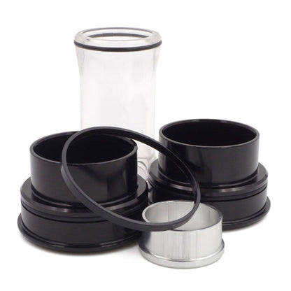 Skorter | Bike Bicycle BB209 Bottom Bracket Fits 86-92mm for SHIMANO Mountain Bike(Black)
