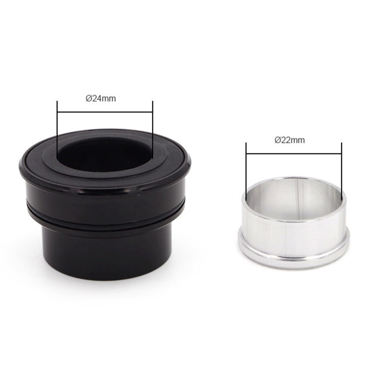 Skorter | Bike Bicycle BB209 Bottom Bracket Fits 86-92mm for SHIMANO Mountain Bike(Black)