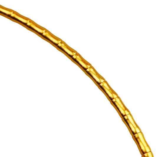 Skorter | BIKERSAY Bicycle Fishbone Variable Speed Cable Tube Set Aluminum Alloy Bamboo Joint Line Pipes(Gold)