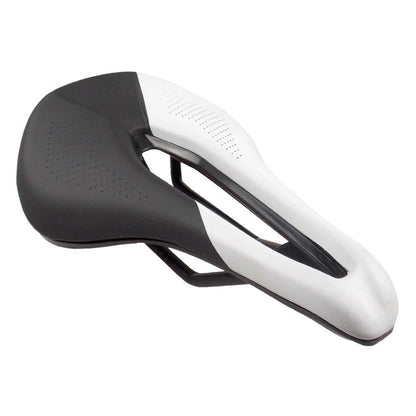 Skorter | BIKERSAY SZ001 Bicycle PU Leather Saddle Seat (Black White)