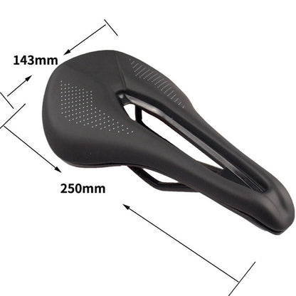 Skorter | BIKERSAY SZ001 Bicycle PU Leather Saddle Seat (Black)