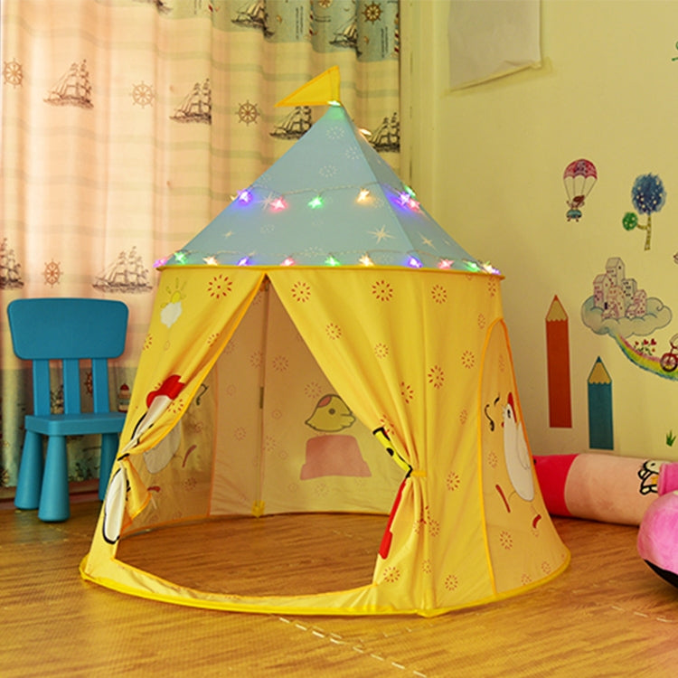 Skorter | Chick Pattern Children Indoor Outdoor Tent Play House Ocean Balls Game Castle