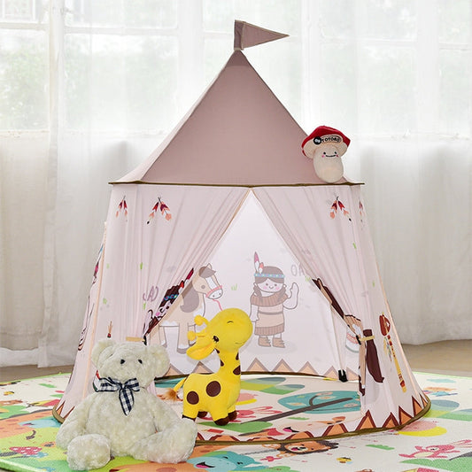 Skorter | Indian Castle Children Indoor Outdoor Tent Mongolian Yurt Toy House